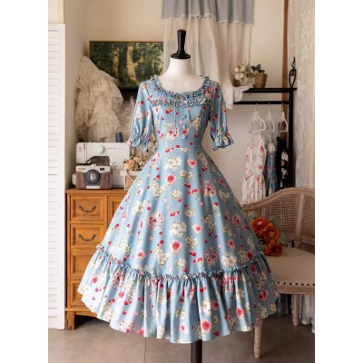 Forest Wardrobe Early Summer Berry Picture Book One Piece(3 Colours/Full Payment Without Shipping)